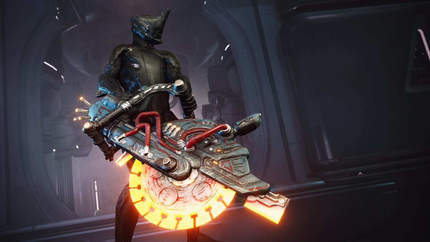Warframe Broken Scepter staff from The War Within quest reward